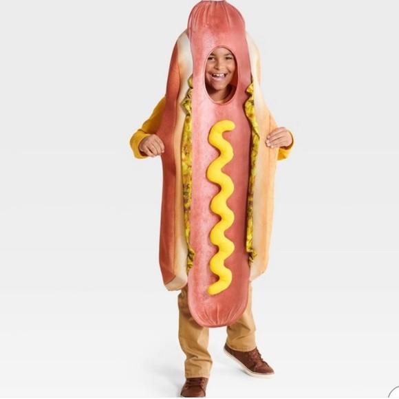 Hyde & EEK! Other - Hyde and Eek Adult/Child Hot Dog Costume
